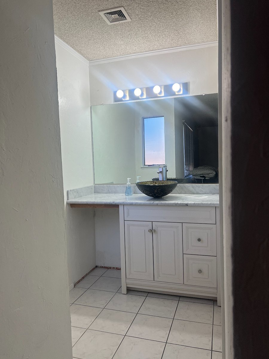 Private bathroom in master bedroom
