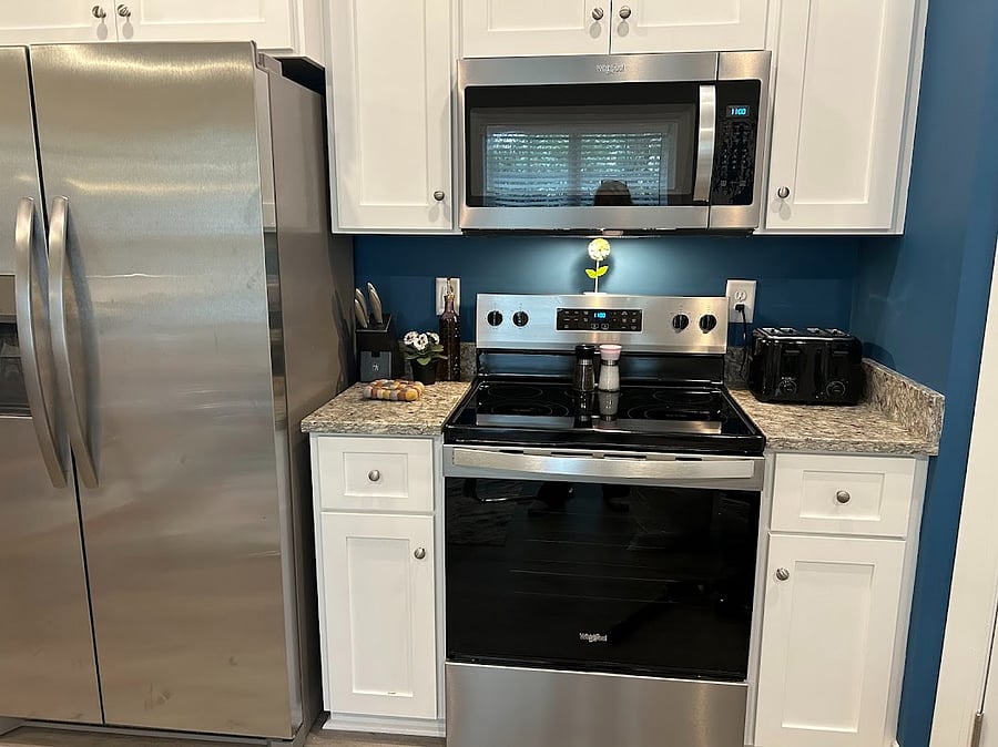 Kitchen with all new appliances