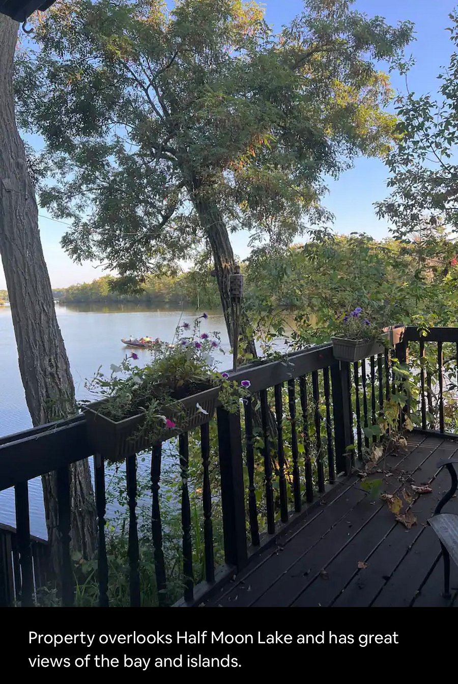 Private deck just outside your door