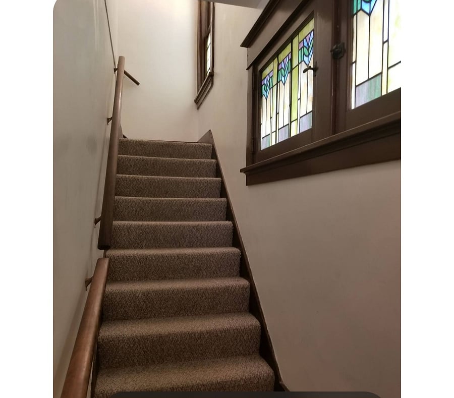 Staircase to unit