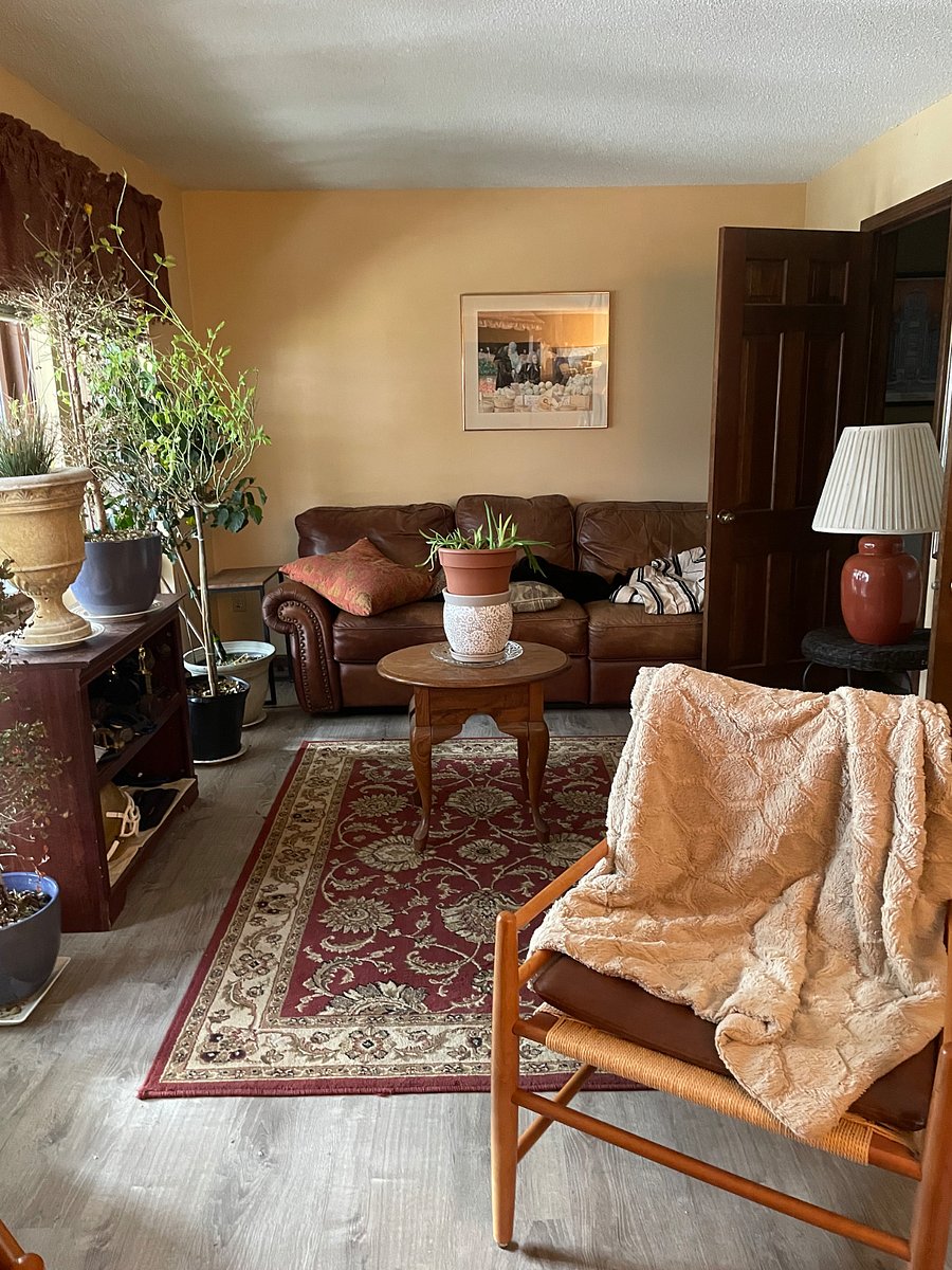 1st floor tv and exercise room with half bath