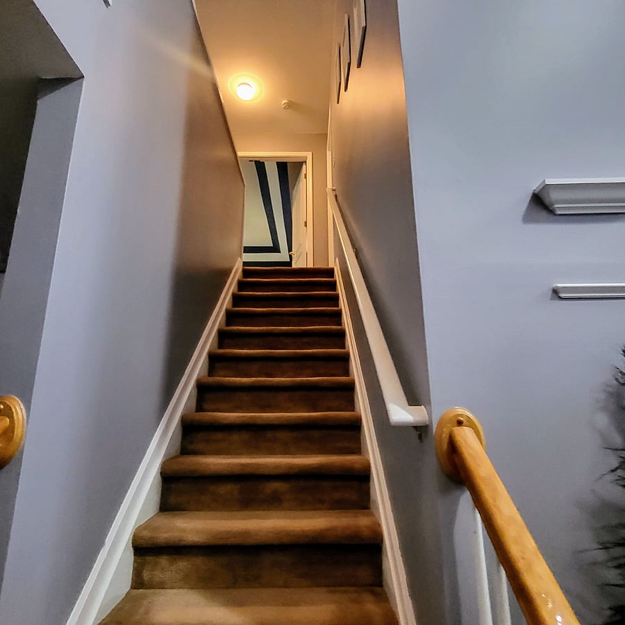 Stairs to bedrooms