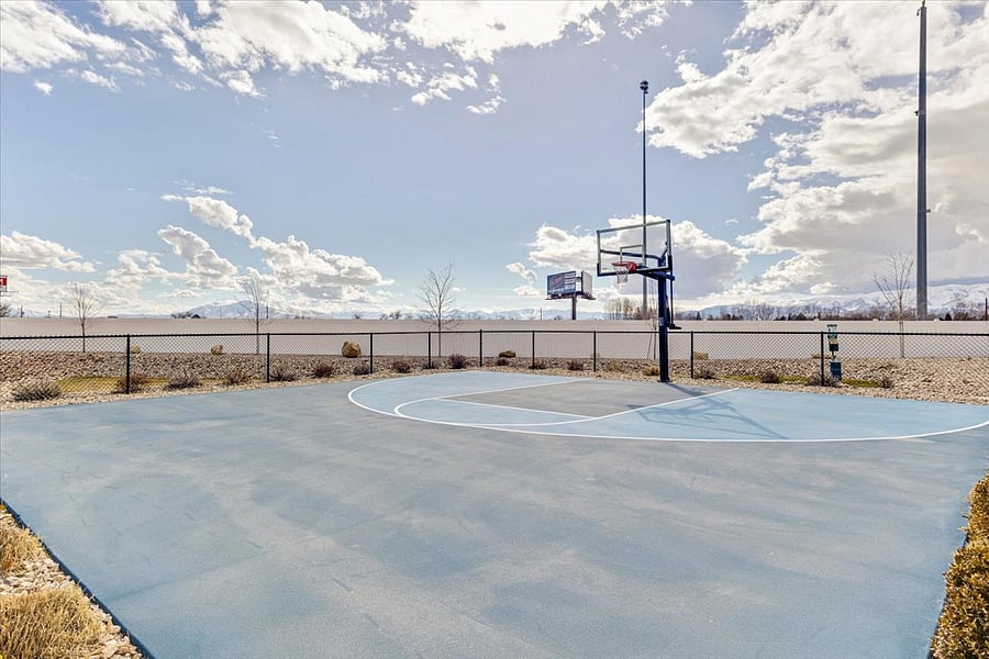 Our community has access to a half basketball court as well as a dog run & grass volleyball net.