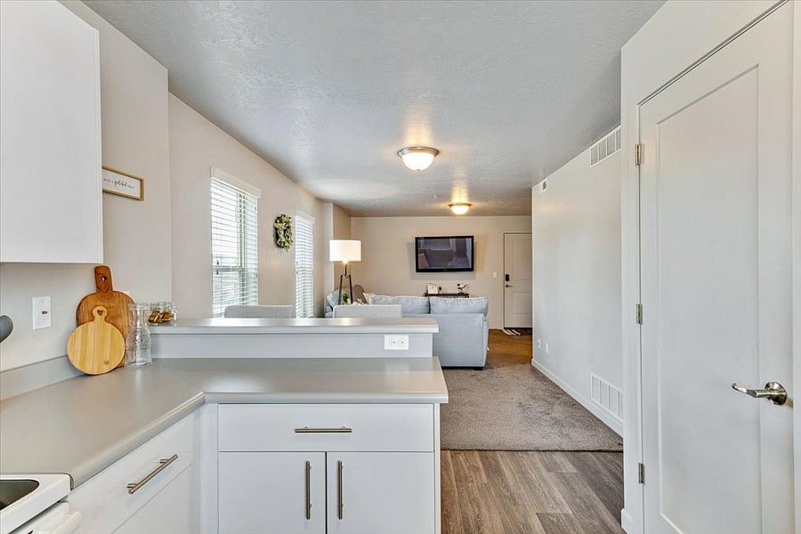 Our open concept makes it enjoyable for everyone to be together.