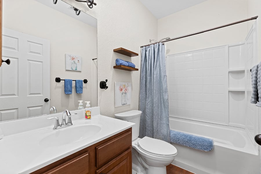 Hall bathroom