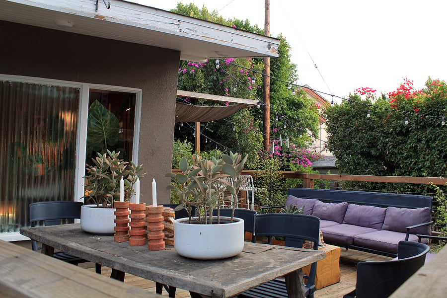 Front Patio Dining Area