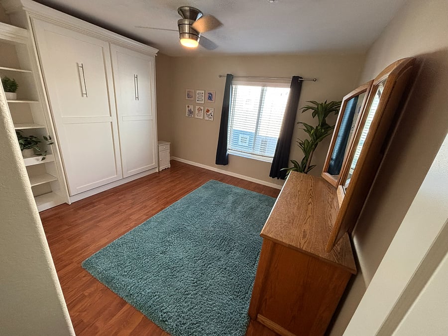 Second Bedroom - Murphy Bed is up