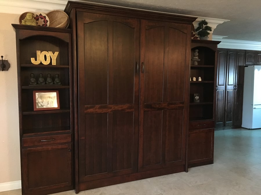 Beautiful Murphy Bed wall unit