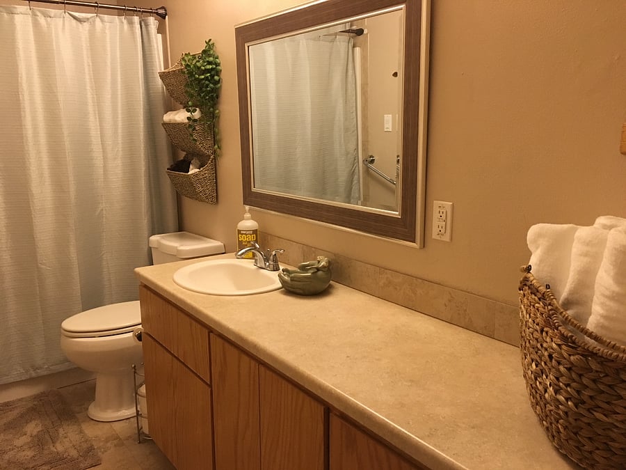 Upstairs bathroom