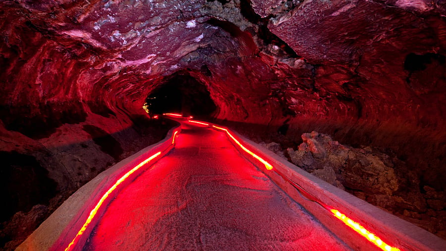 Lava Beds National Monument - 35 miles away