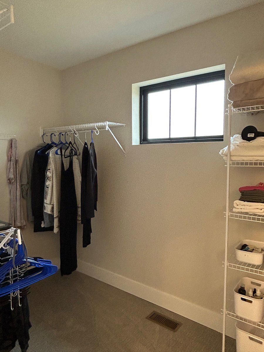 Master walk-in closet. Clothes not including