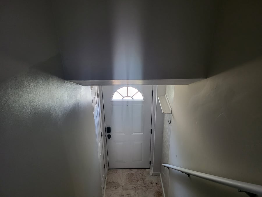 Unit front door (interior)