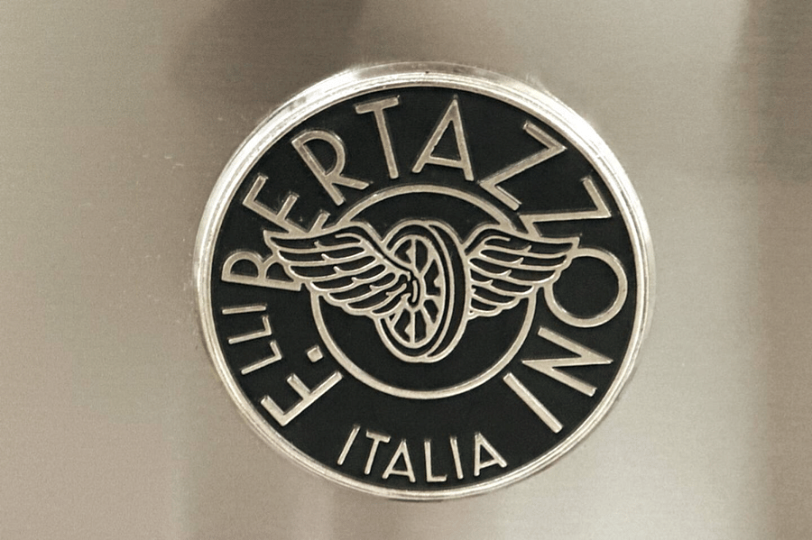 High-end Italian Bertazzoni appliances in the kitchen