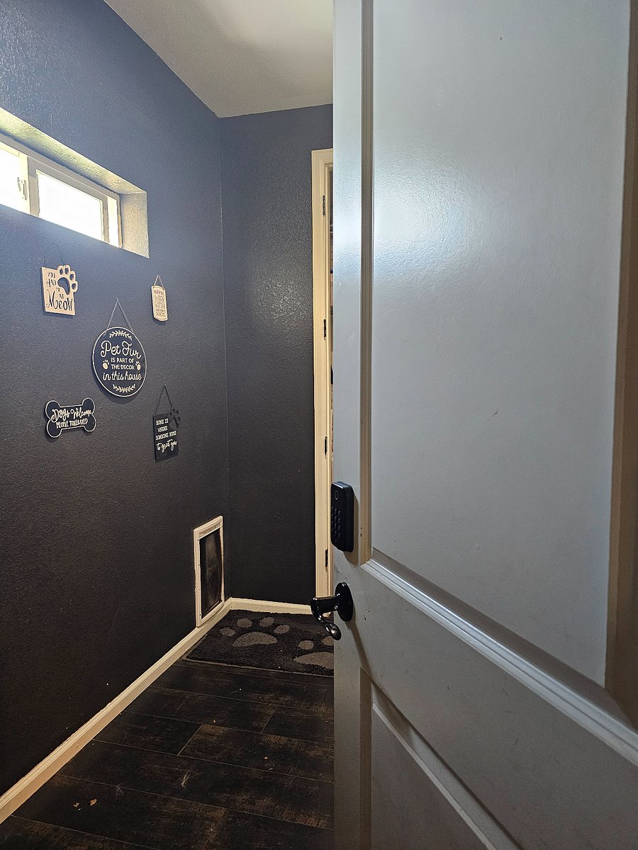 Entry from the garage