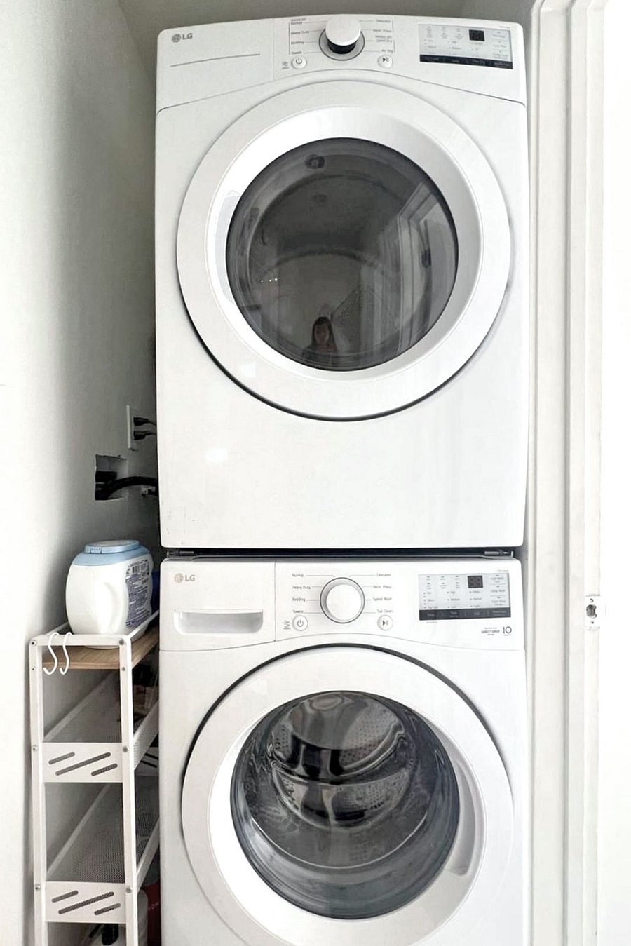Washer and dryer