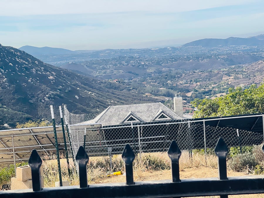 Your view of the mountains