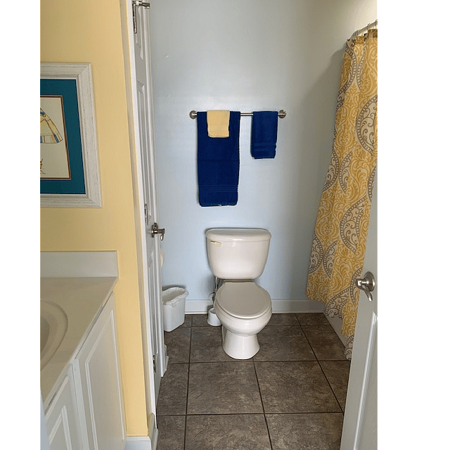 Bathroom with shower - Bedroom 1. Private.