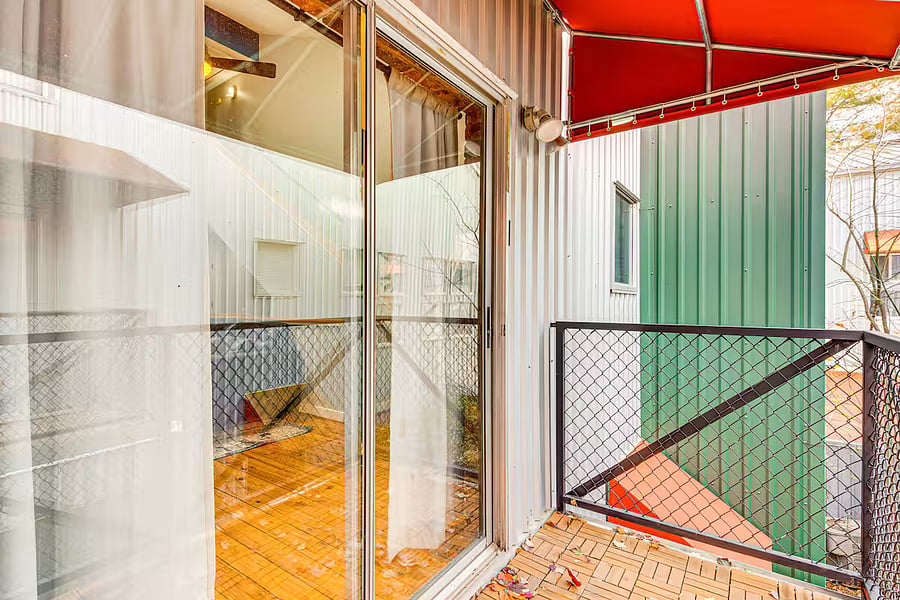 Private balcony