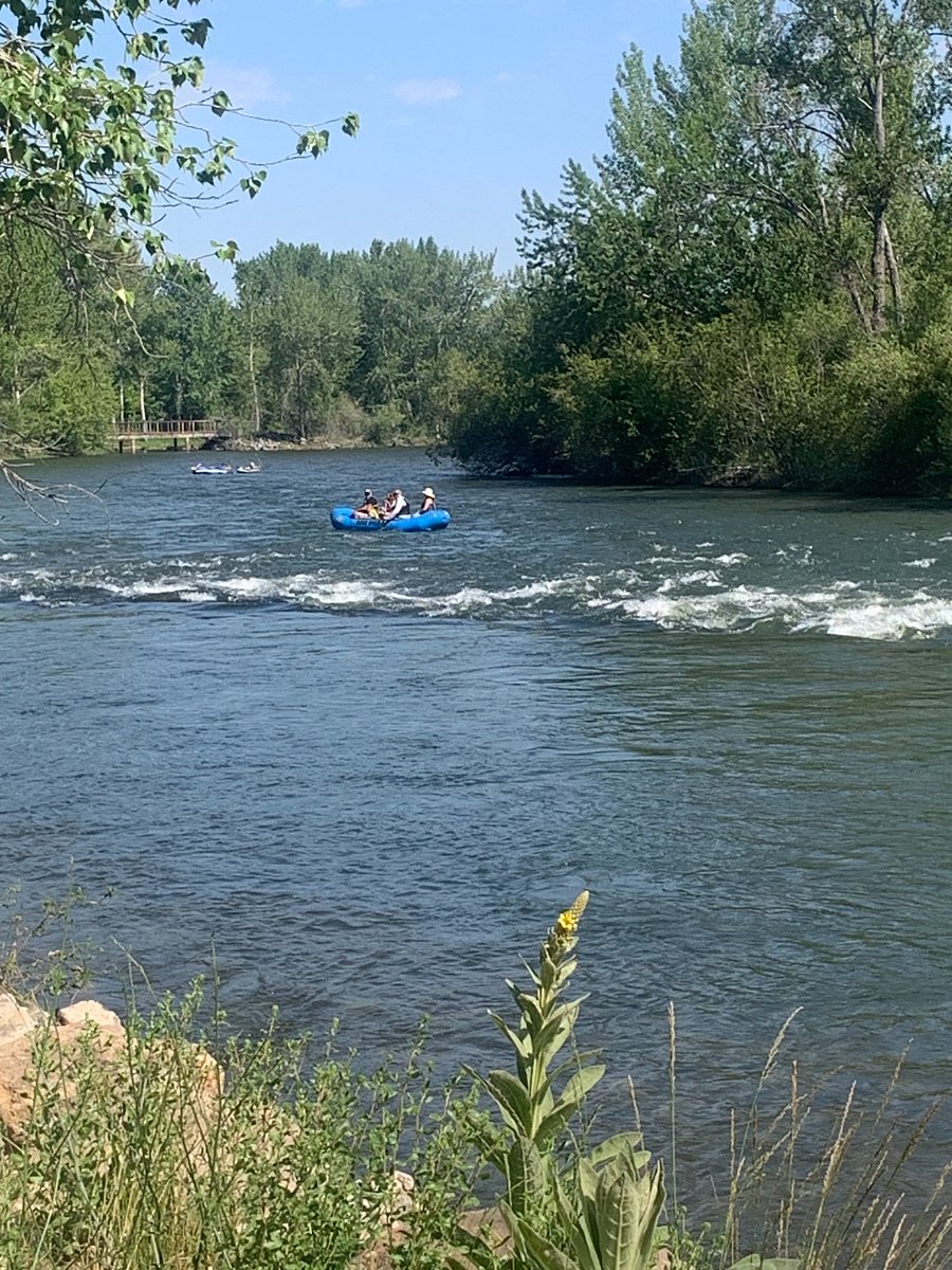 Minutes from Boise river