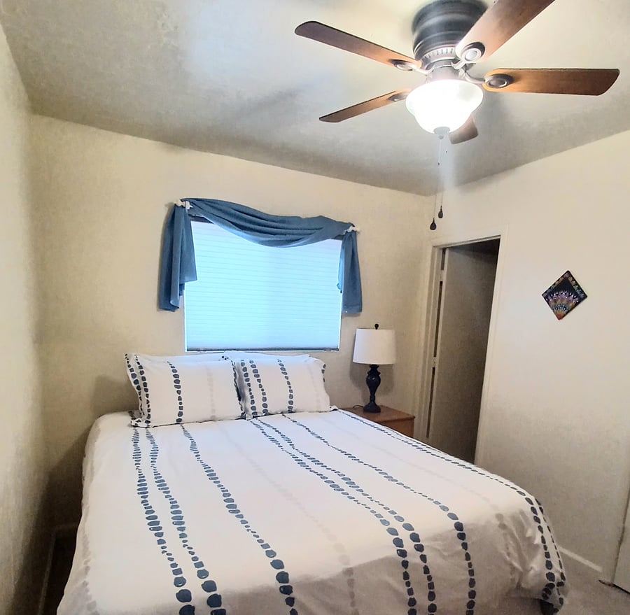 Brand new queen sized memory foam bed.