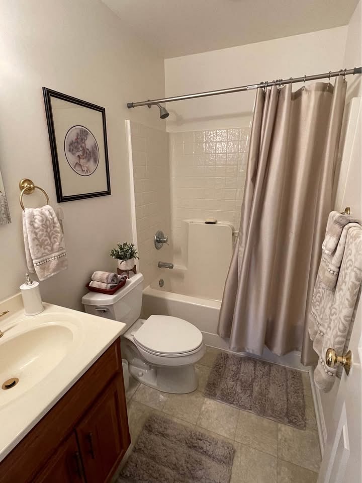 New plumbing for tub and shower.