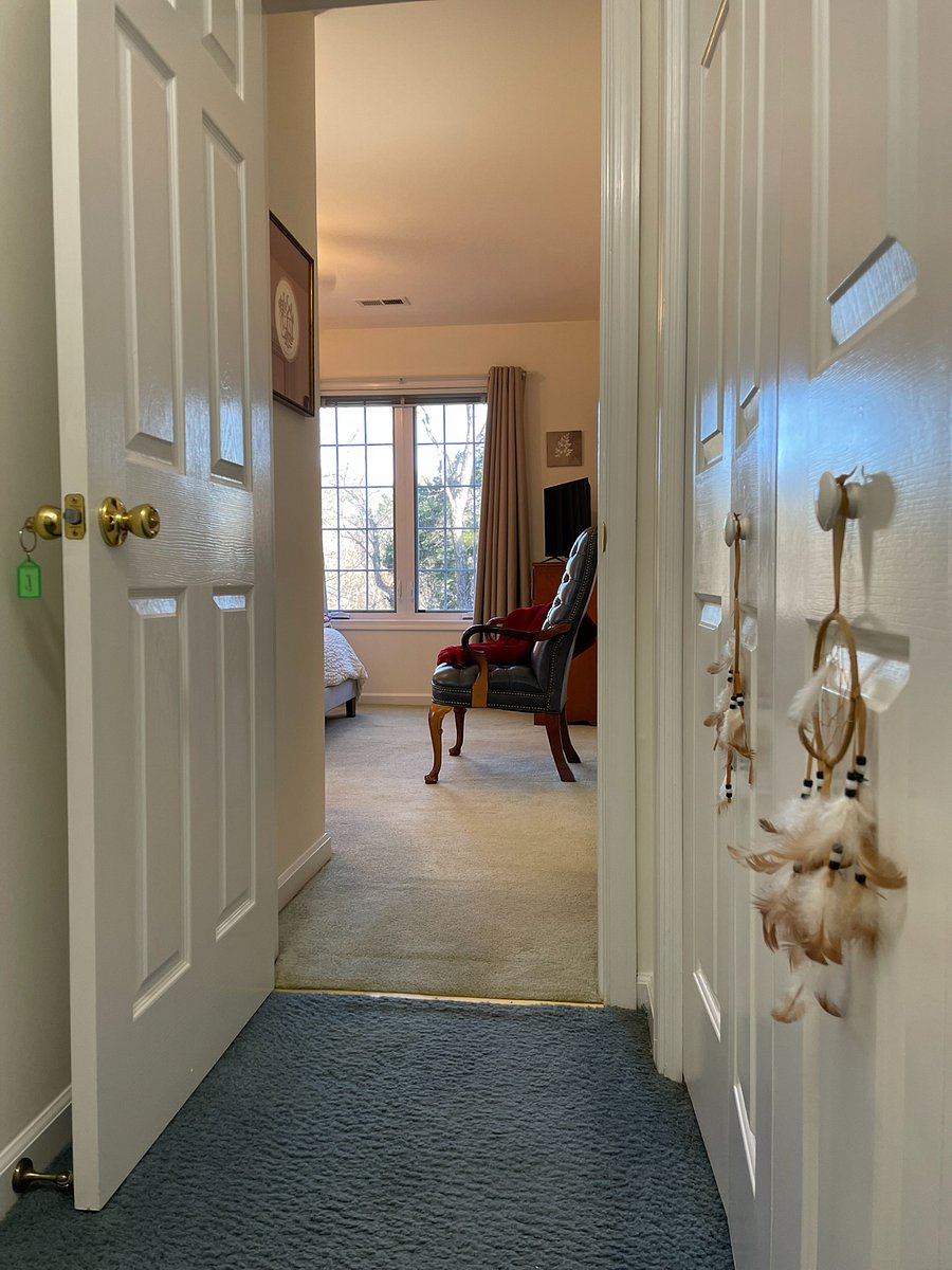Hallway entrance to your bedroom and private bath.