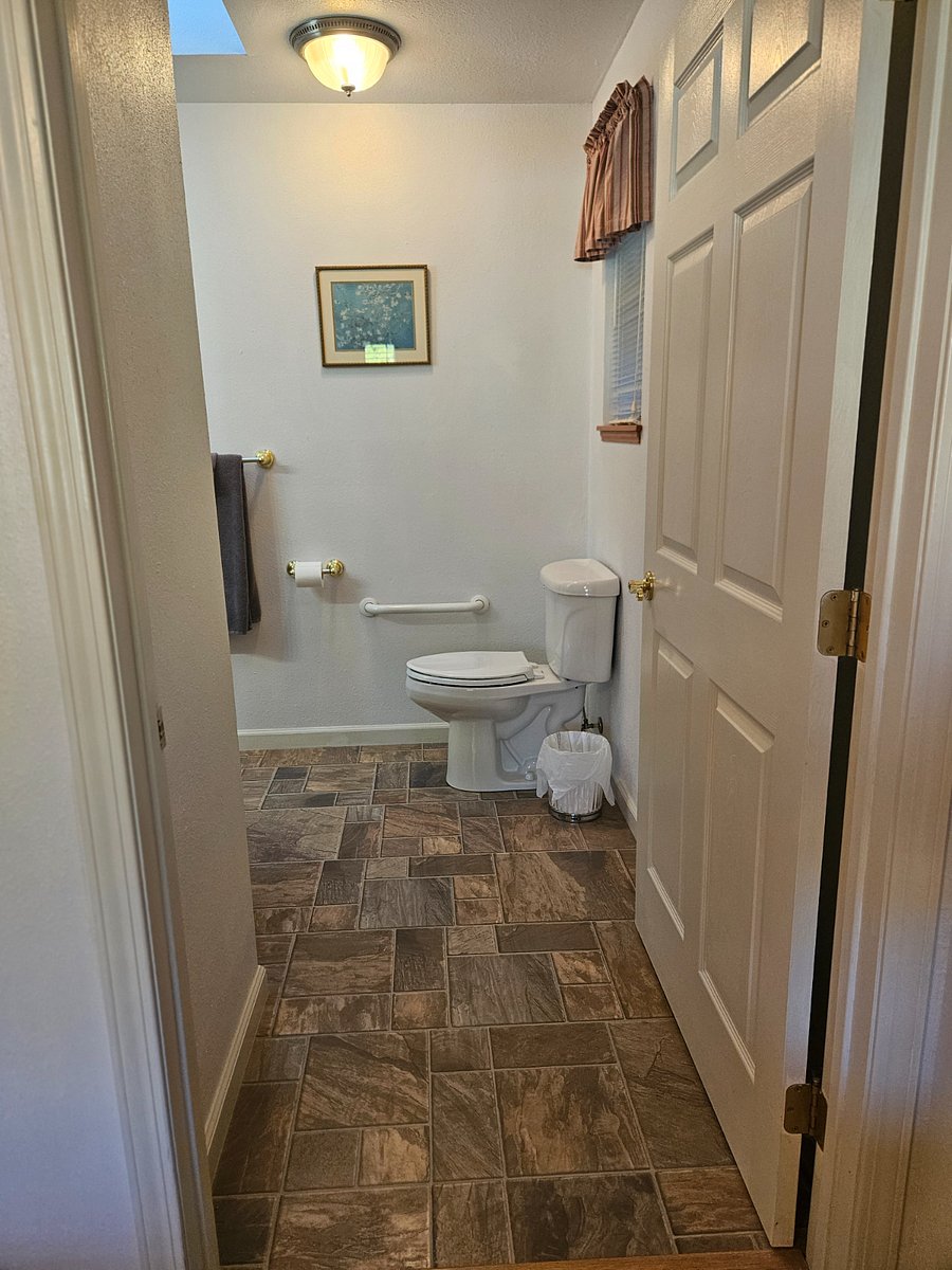 Master bath off of master bedroom