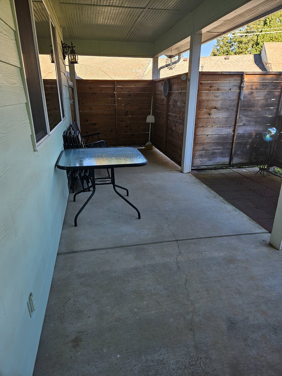 Out door enclosed patio