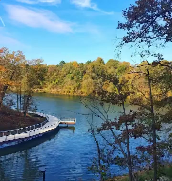 Lake Atalanta in Rogers is only a 6min drive from Retro Sumac! https://www.arkansas.com/rogers/outdoor-recreation/lake-atalanta-park