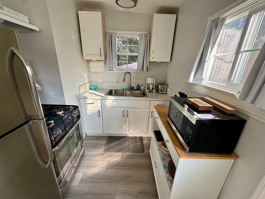 Refrigerator & Microwave
