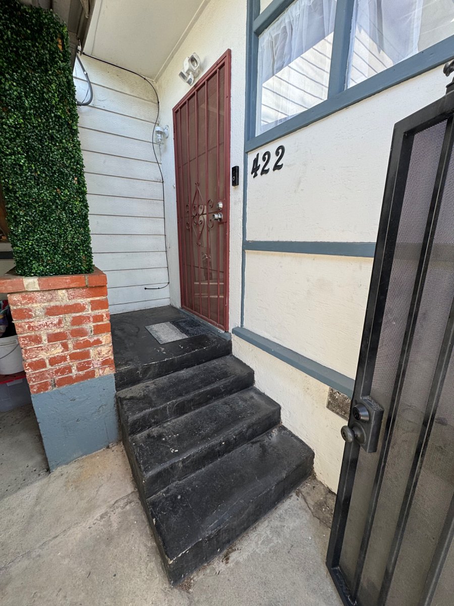 Front Door with Security Screen
