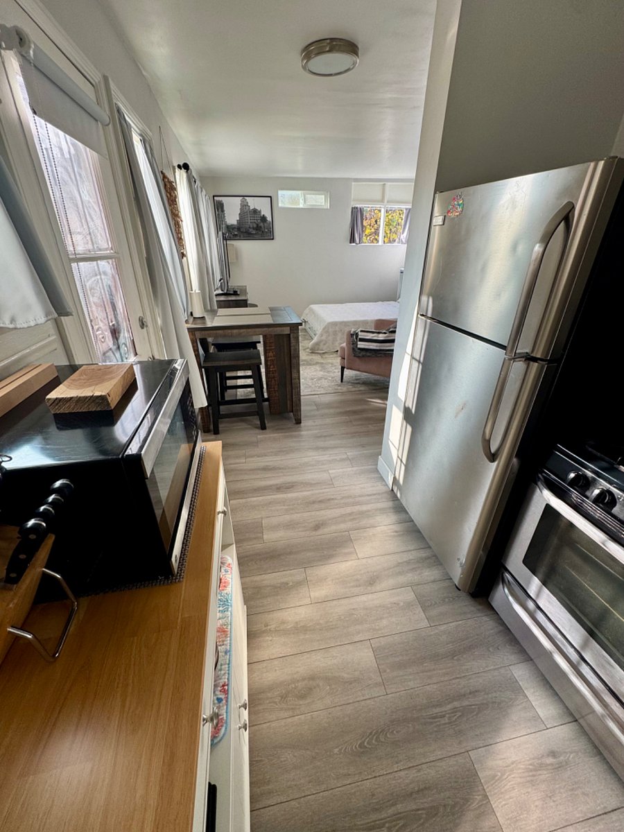 View from Kitchen to Main Studio