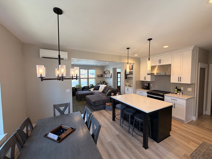 Main floor shared living space.