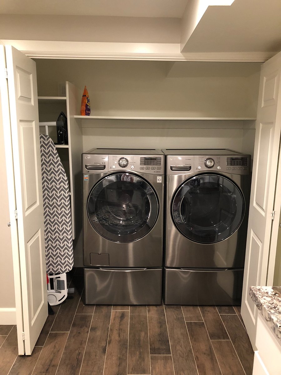 In apartment laundry