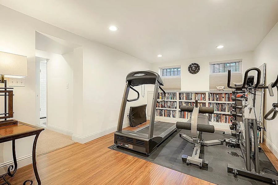 Gym Equipment (downstairs)