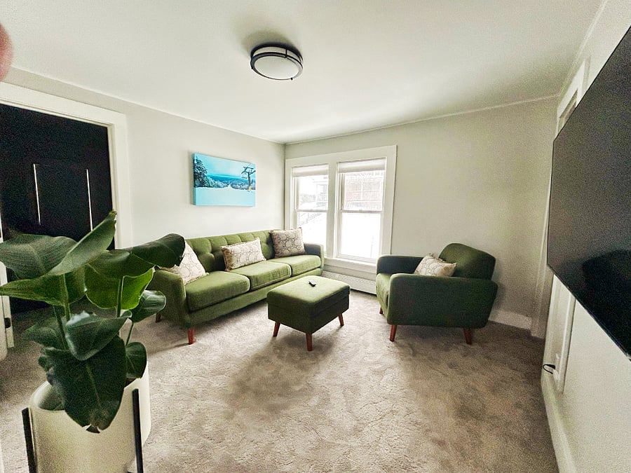 Living room from kitchen
