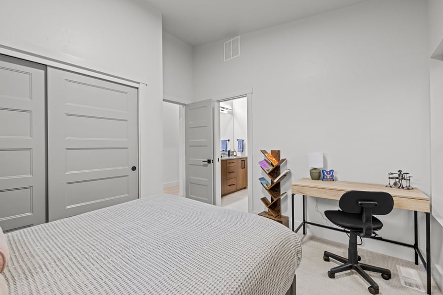 Guest bedroom two with full bed