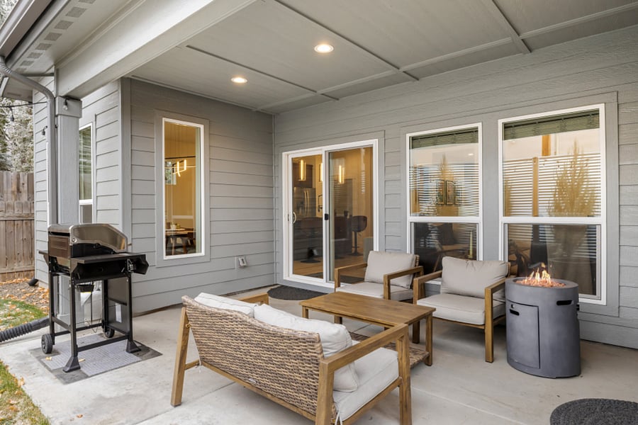 Back patio