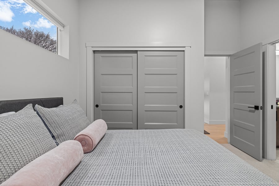 Guest bedroom two closet