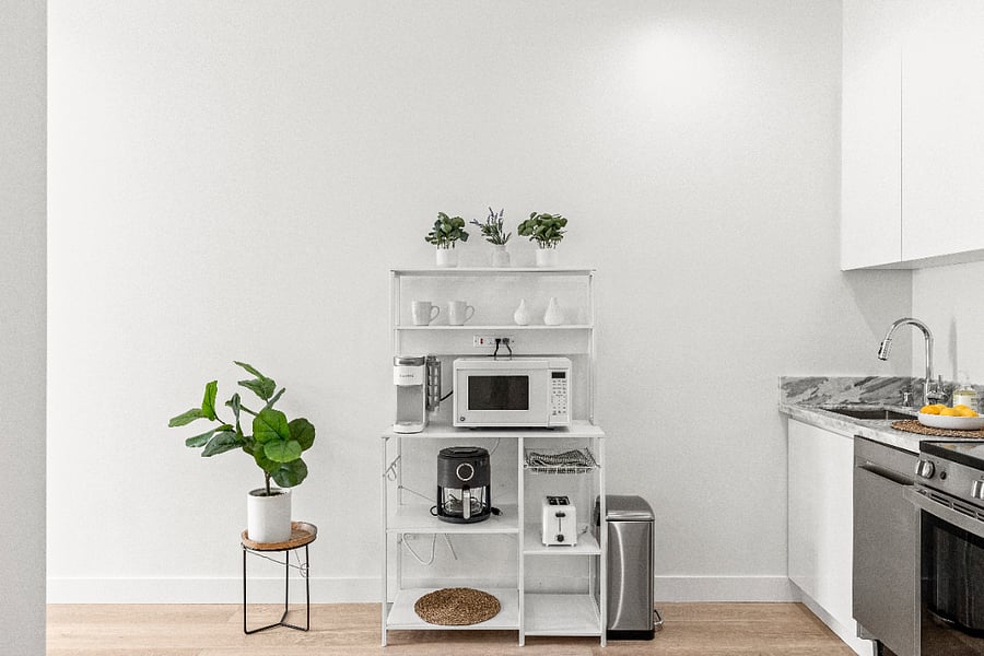 Microwave, Keurig, Toaster, Air Fryer