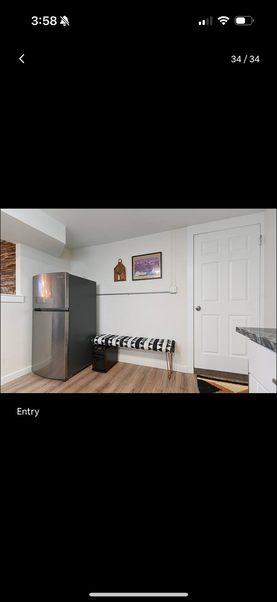 Walk in entrance