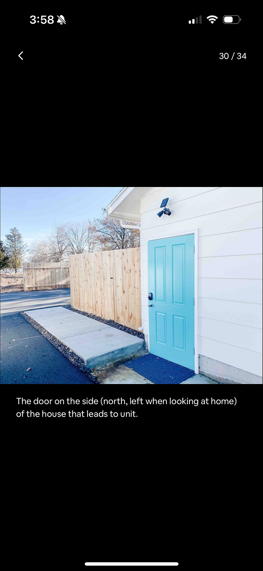 Entrance to basement