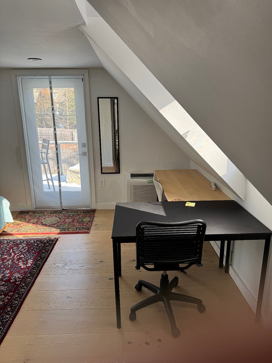 Workspace with 2 desks.