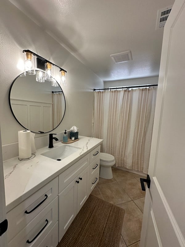 private bathroom