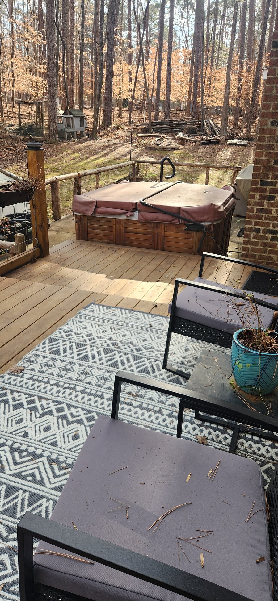 Seasonal Hot Tub