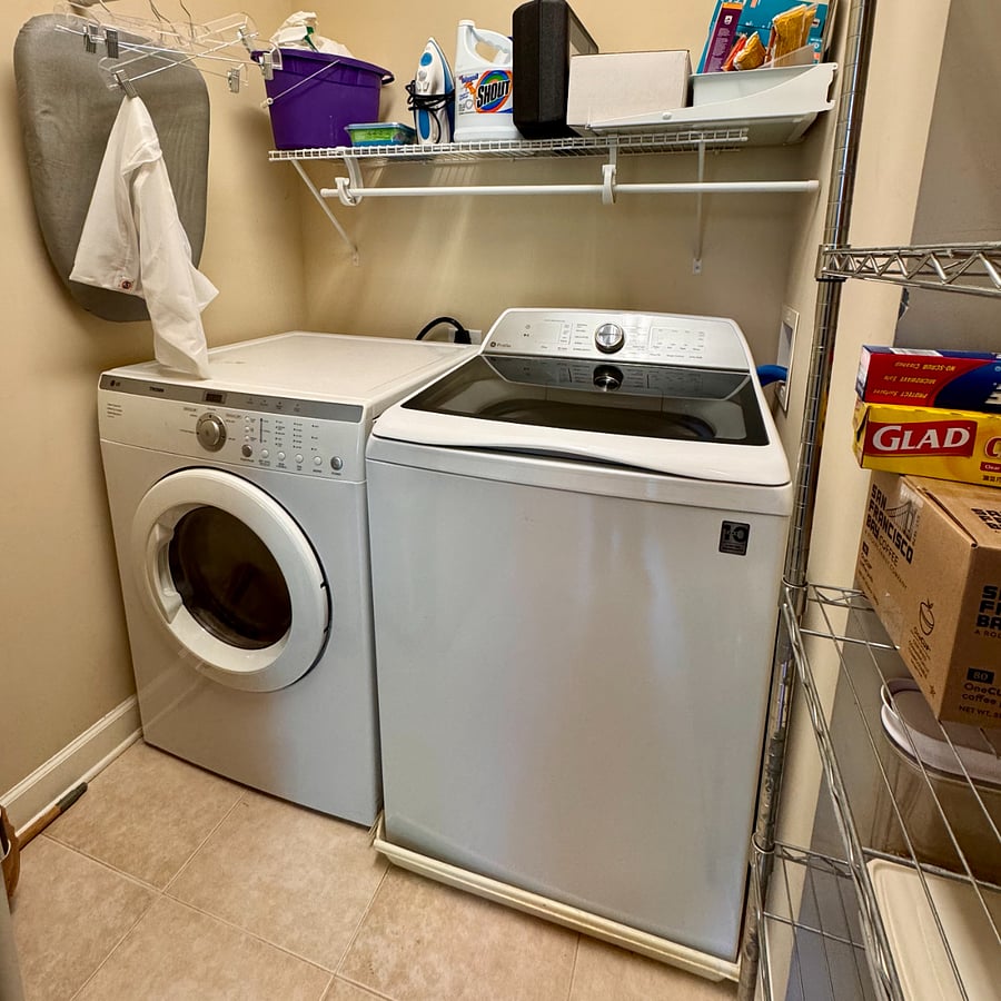 Laundry off of Kitchen