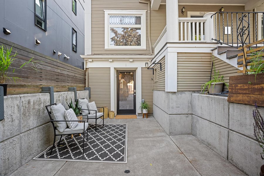 Entry / Private Patio