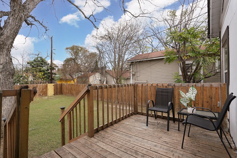 Back porch