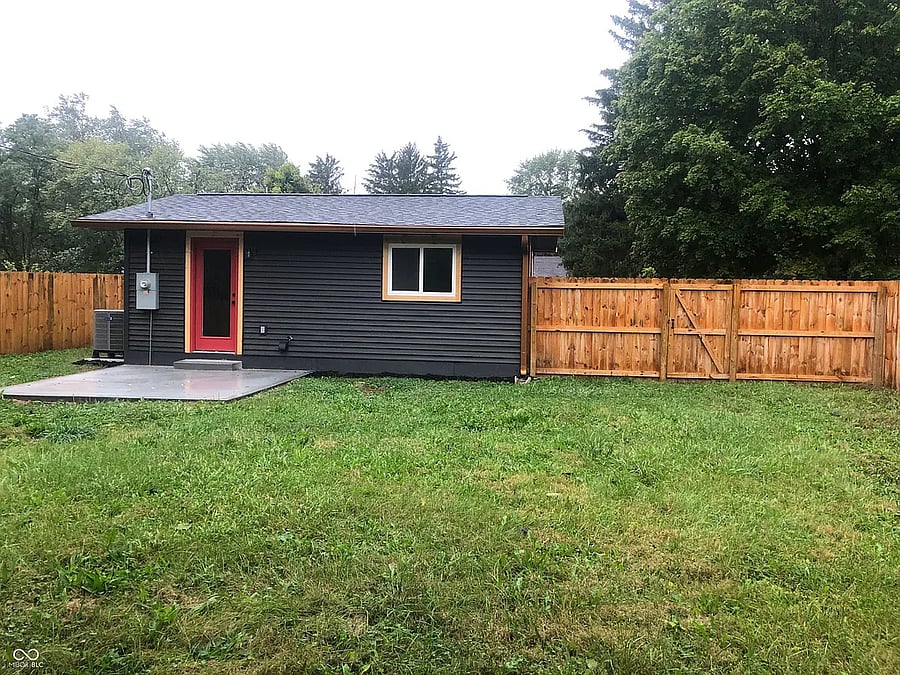 Large fenced-in yard.