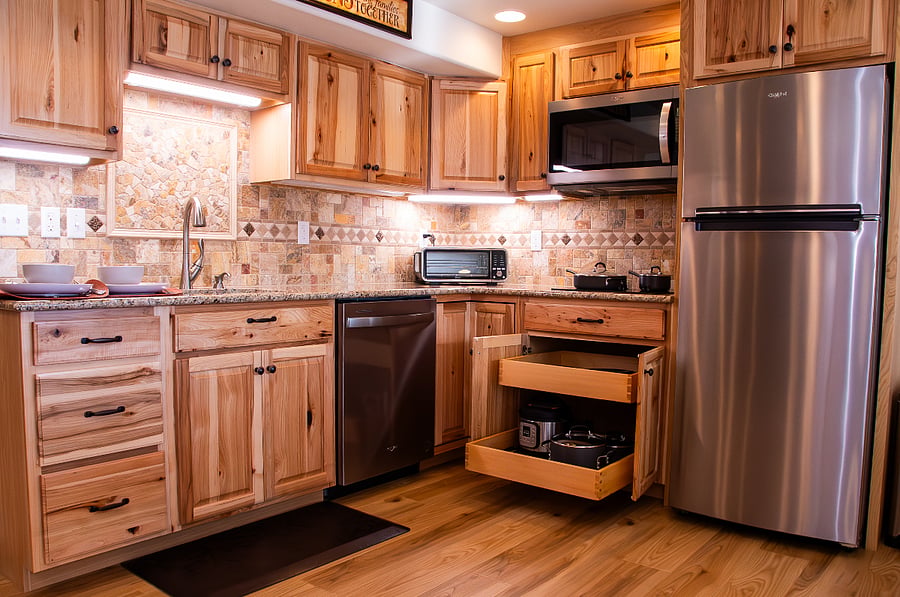 Beautiful kitchen with easy access to everything you need.